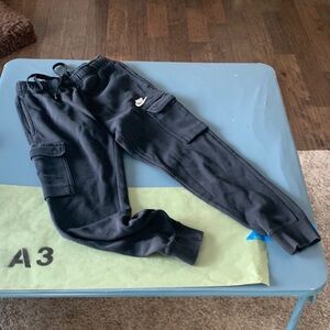 Nike Black Cargo Pocket Joggers